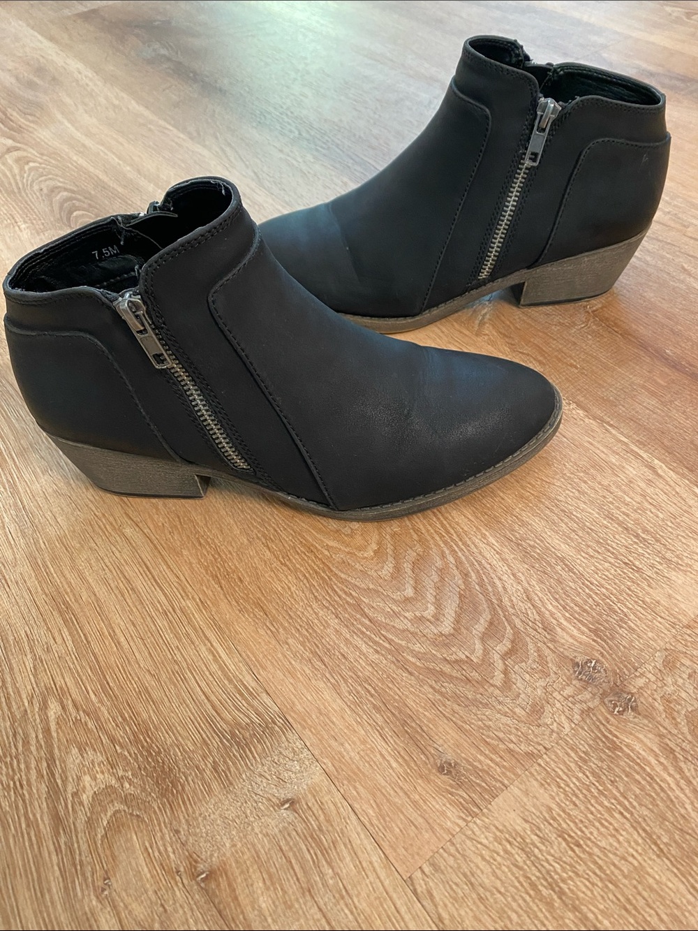 Maurice’s Women’s Black Ankle Boots - Size 7.5